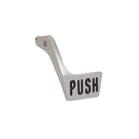 Push Paddle Package For The Model 1095P Left Hand Reverse Bevel Aluminum Finish